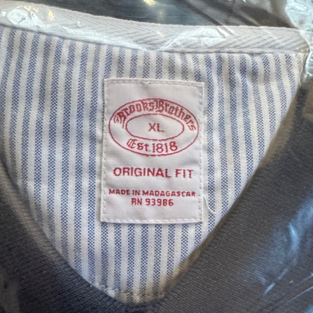 Brooks Brothers Polo with Red and Gold Stripes - Picture 6 of 6